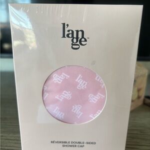 L'ange Pink Reversible Shower Cap